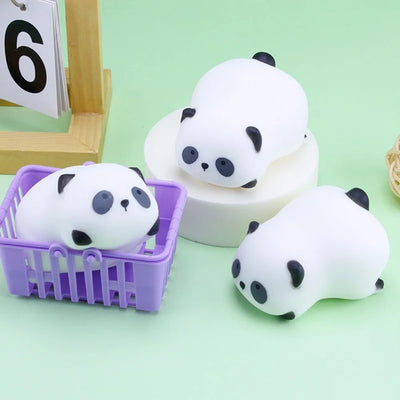 Cute Dog Fidget Toys Stress Relief Slow Rebund Squeeze Toys Soft Memory Foam Cartoon Venting Balls Increase Focus