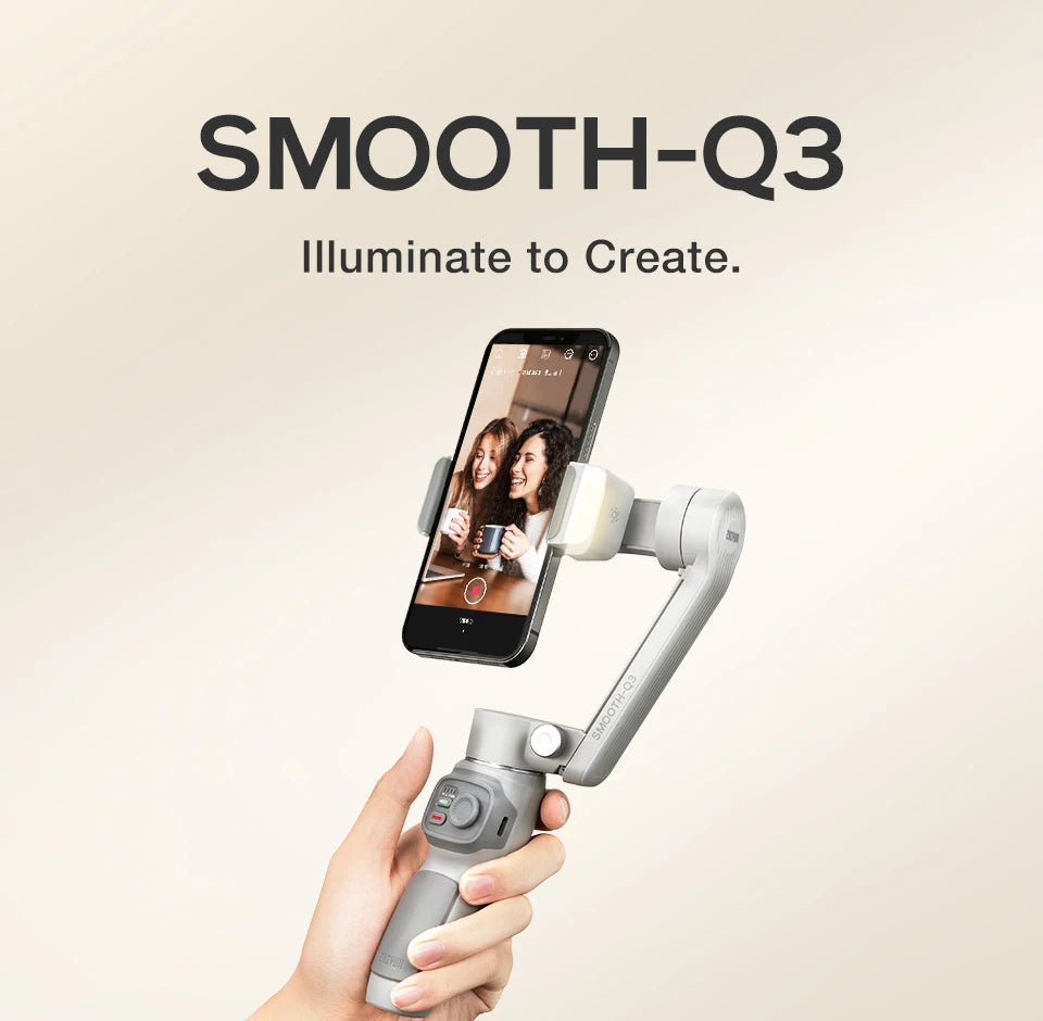 ZHIYUN SMOOTH Q3 3-Axis Gimbal Stabilizer SmartFollow Handheld