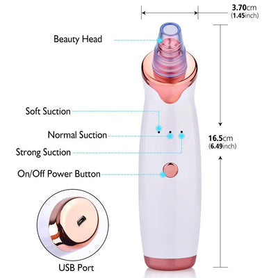 FlawlessPore | Electric Facial Pore Vacuum